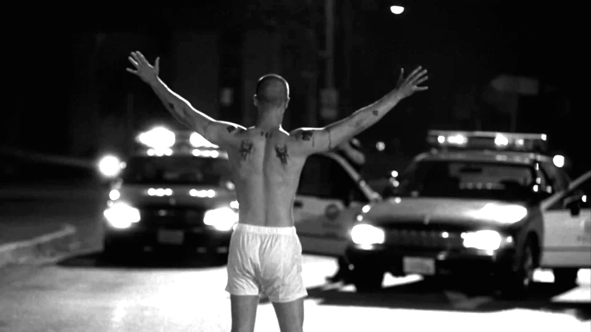 Edward Norton dans une scène du film "American History X"